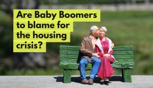 Title photo showing two baby boomers on a bench